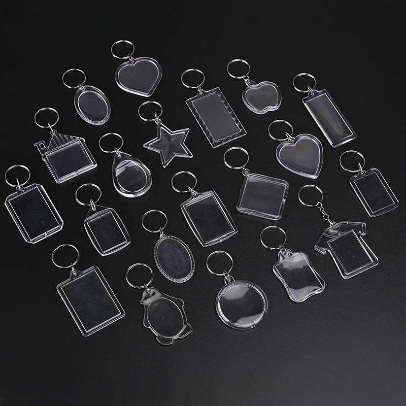Photography Hacks - 5Pcs DIY Transparent Blank Acrylic Insert