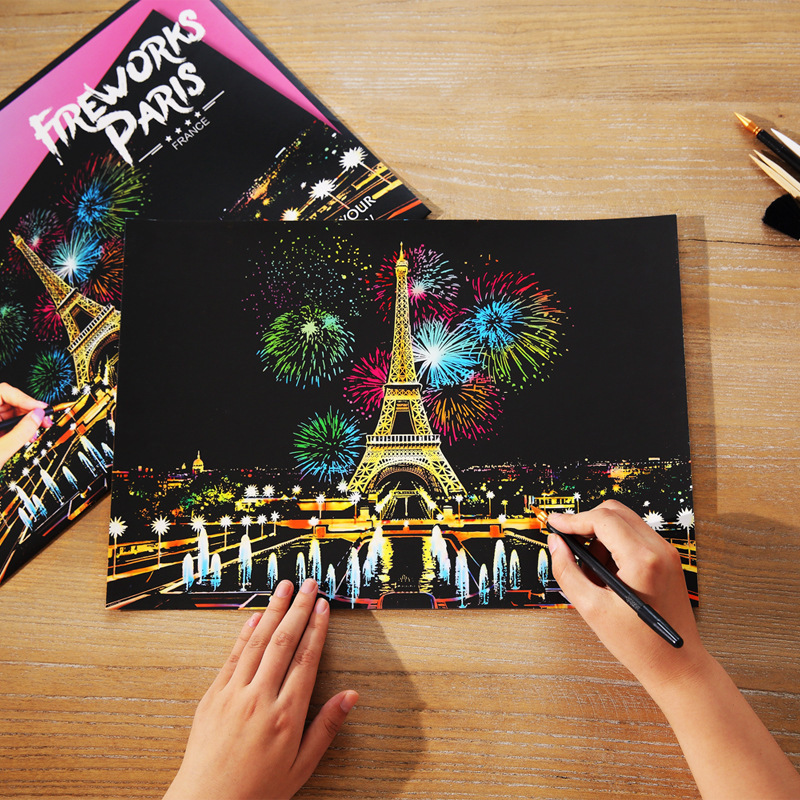 DIY Colorful A3 City Nightscap - đánh giá và giá Photography New York
