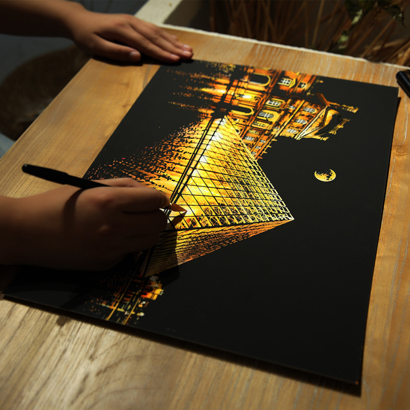 DIY Colorful A3 City Nightscap - đánh giá và giá Photography New York