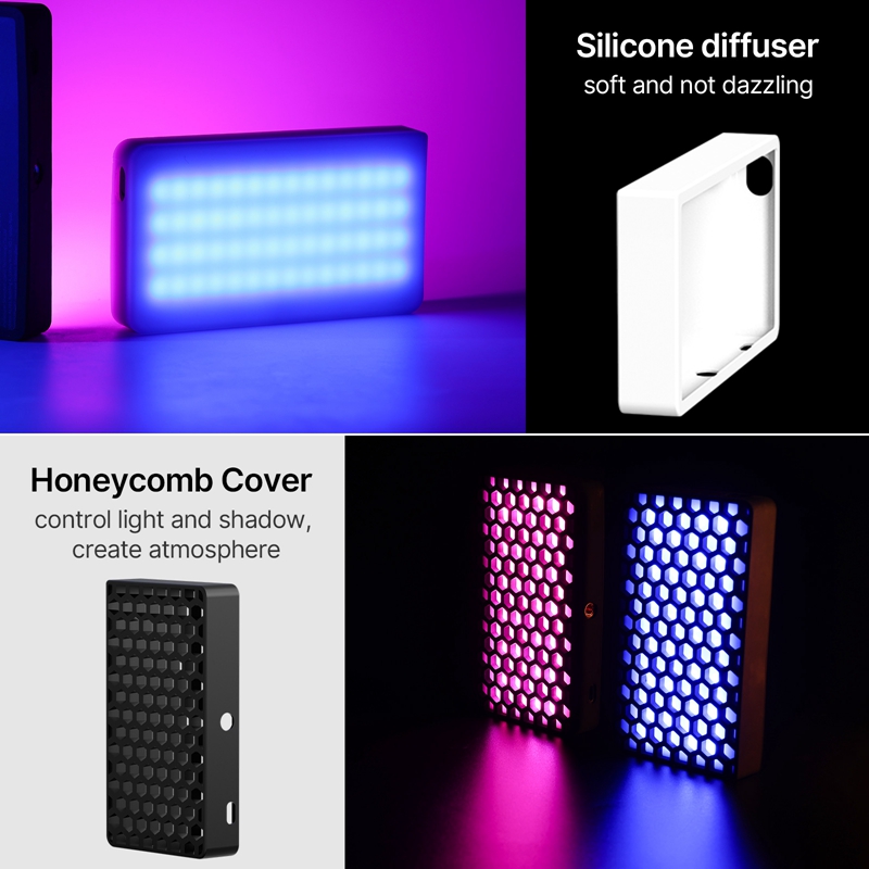 ULANZI LT002 RGB Video Light,  - đánh giá và giá Photography Umbrella Lights
