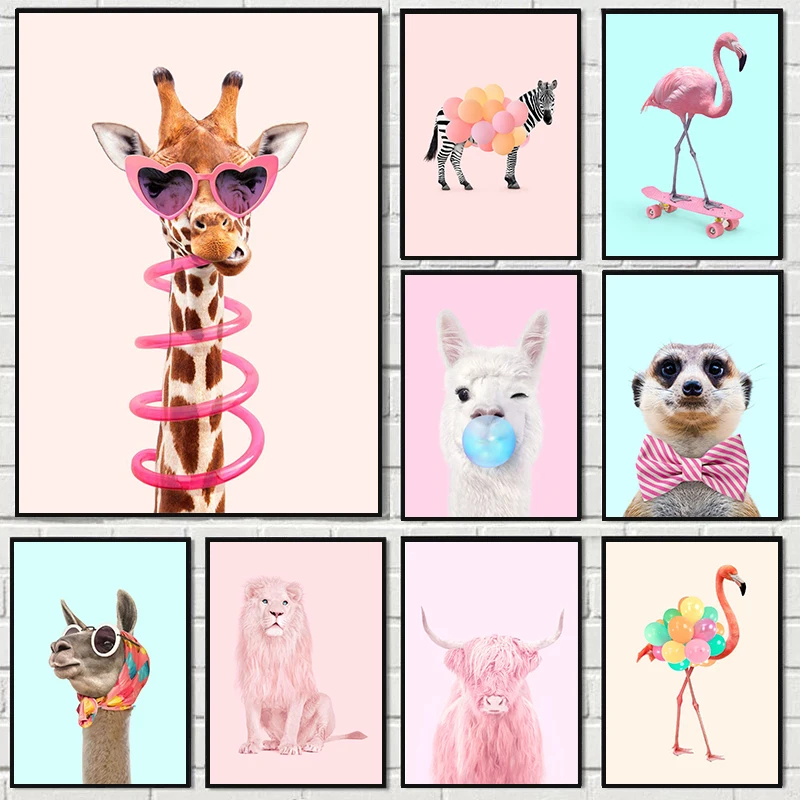 Funny Fashion Giraffe Zebra Fl - đánh giá và giá Photography Trend