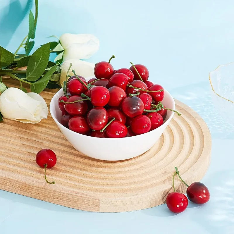 30Pcs Fake Cherry Simulation C - đánh giá và giá Photography Of Food