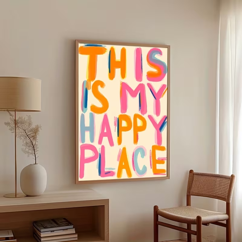 Modern This Is My Happy Place  - đánh giá và giá Photography Image
