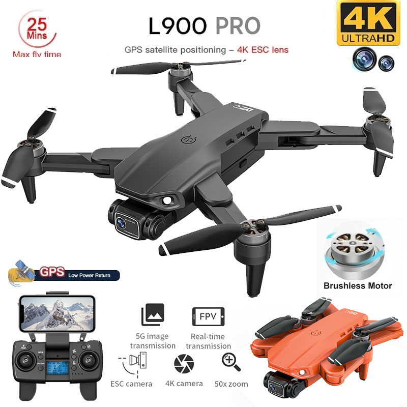 L900 Pro GPS Drone 4K Professi - đánh giá và giá Photography Drone