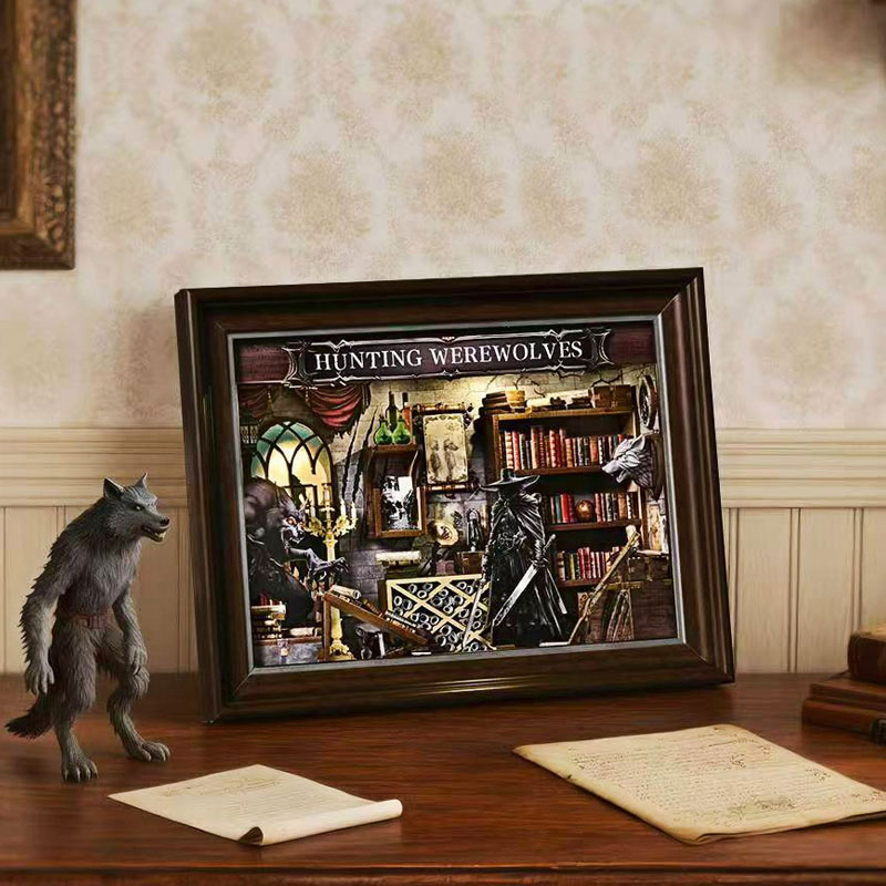 DIY 3D Wooden Book Nook Kit Mi - đánh giá và giá Photography Hacks