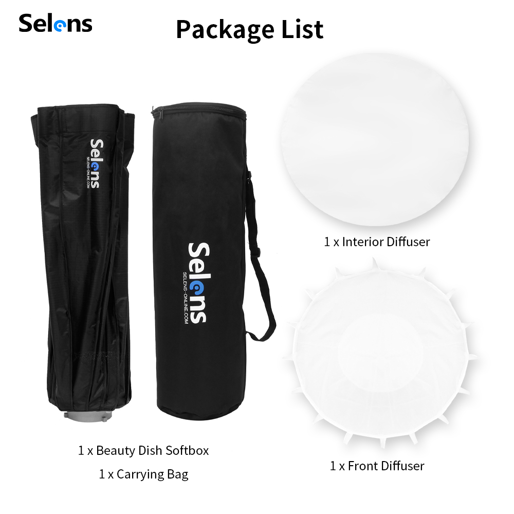 Selens 85Cm Dù Radar Softbox Đ - đánh giá và giá Photography Umbrella Lights