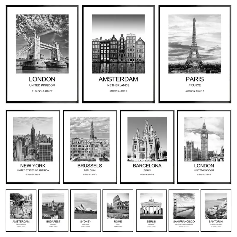 City Poster New York London Pa - đánh giá và giá Photography New York