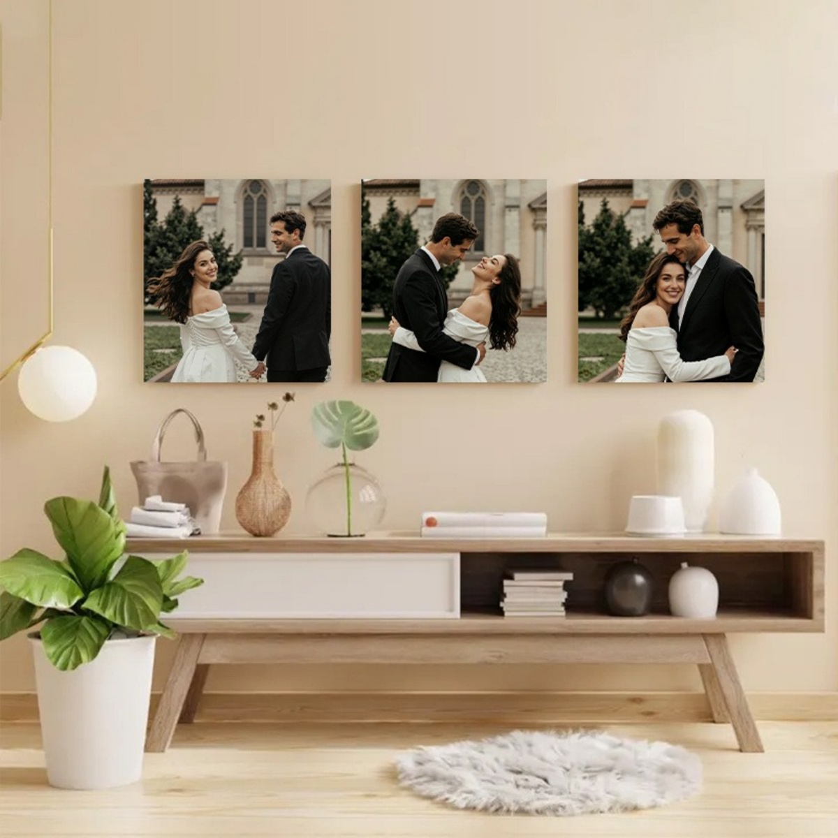 Set of 3 Custom Photo Canvas P - đánh giá và giá Photography Ideas