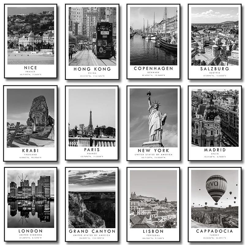 Famous Cities Lisbon Paris New - đánh giá và giá Photography New York