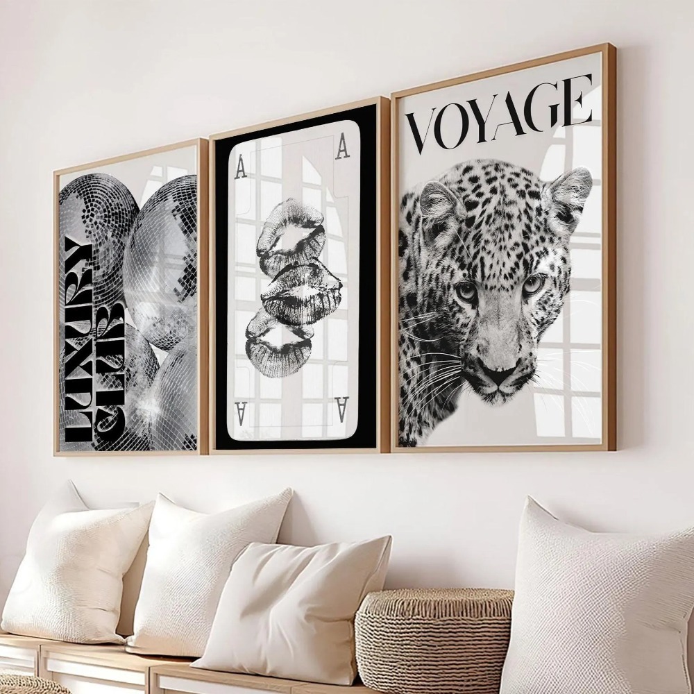 3pcs Frameless Leopard Print,B - đánh giá và giá Photography Trend