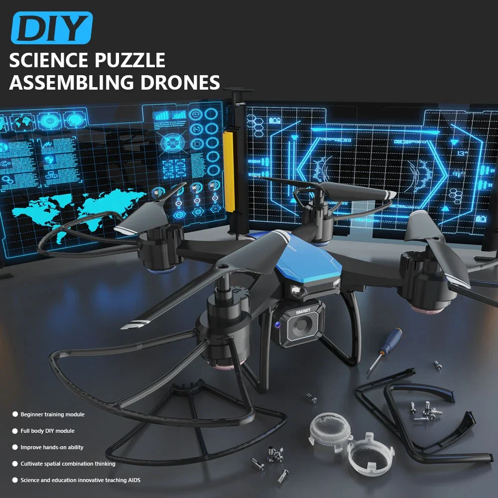 JJRC H108 DIY Teaching Assembl - đánh giá và giá Photography Drone