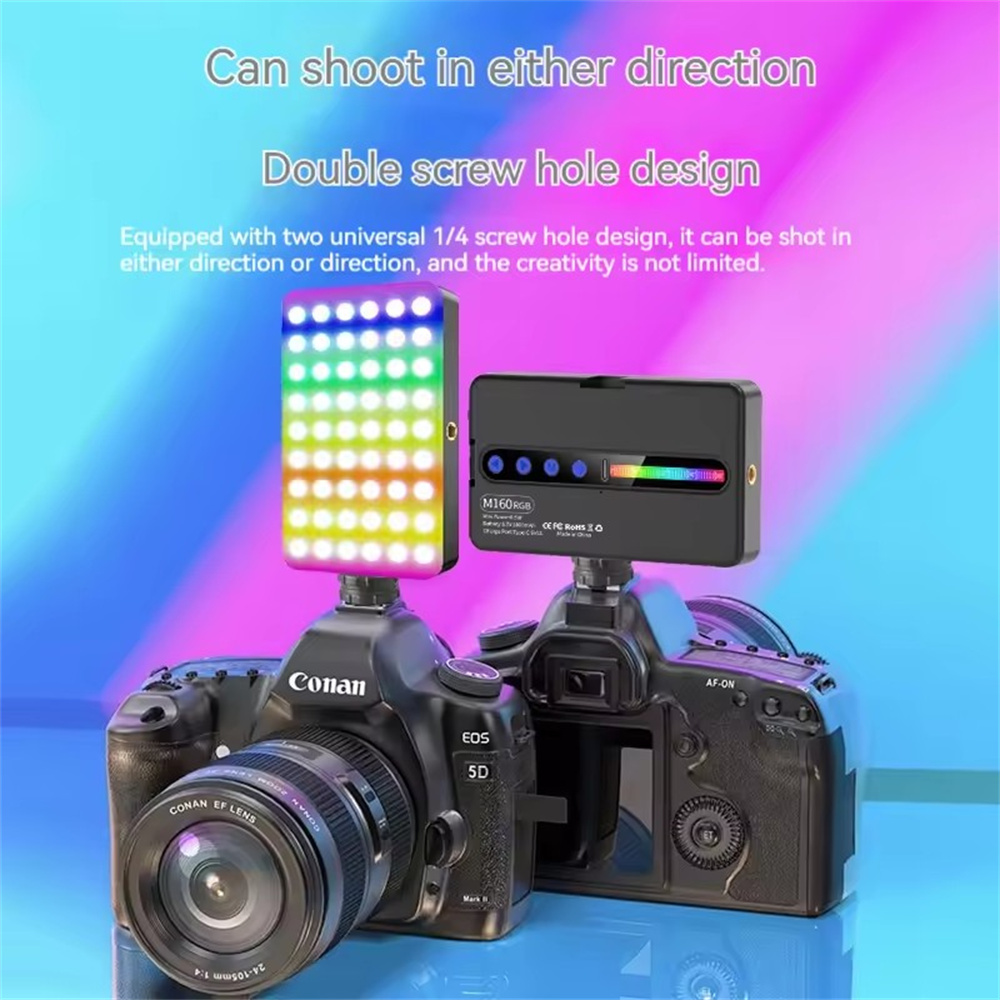 LED RGB Camera Light Full Colo - đánh giá và giá Photography Umbrella Lights