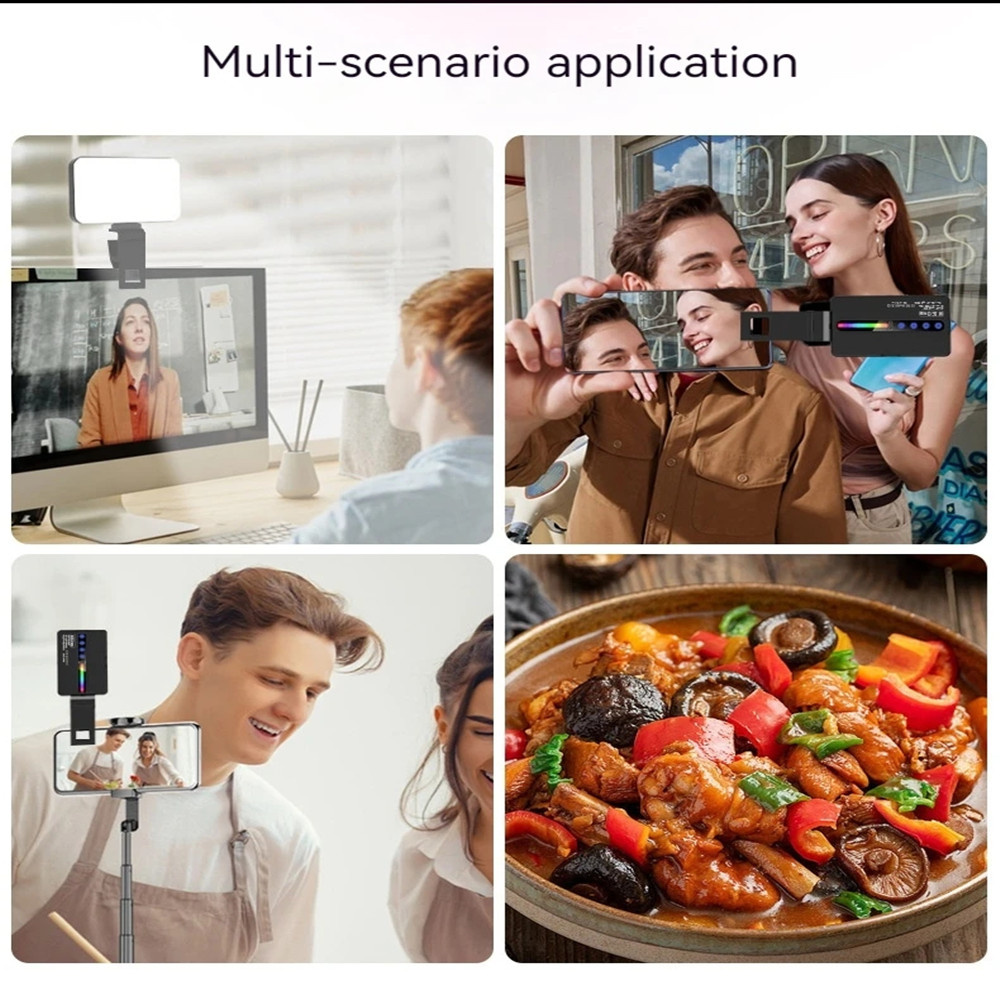 LED RGB Camera Light Full Colo - đánh giá và giá Photography Umbrella Lights