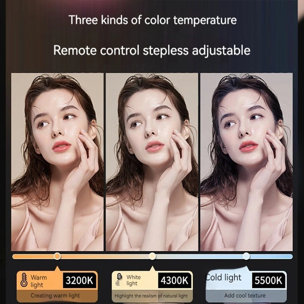 LED RGB Camera Light Full Colo - đánh giá và giá Photography Umbrella Lights