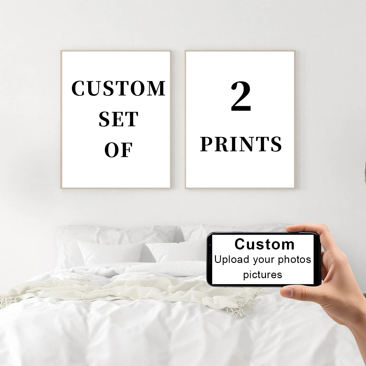 2pcs/set Custom Canvas Prints  - đánh giá và giá Photography Image