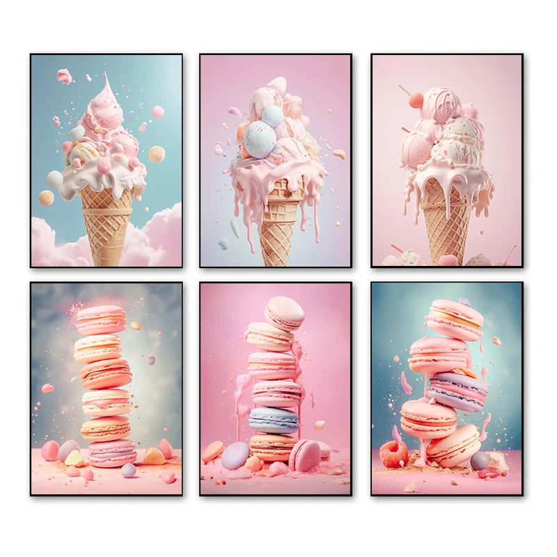 Unframe Pink Food Ice Cream Ma - đánh giá và giá Photography Food