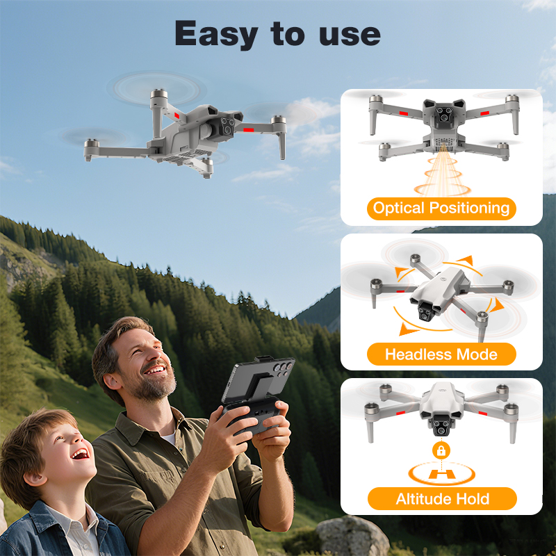 NEW Hot L017 Pro Drone Brushle - đánh giá và giá Photography Drone