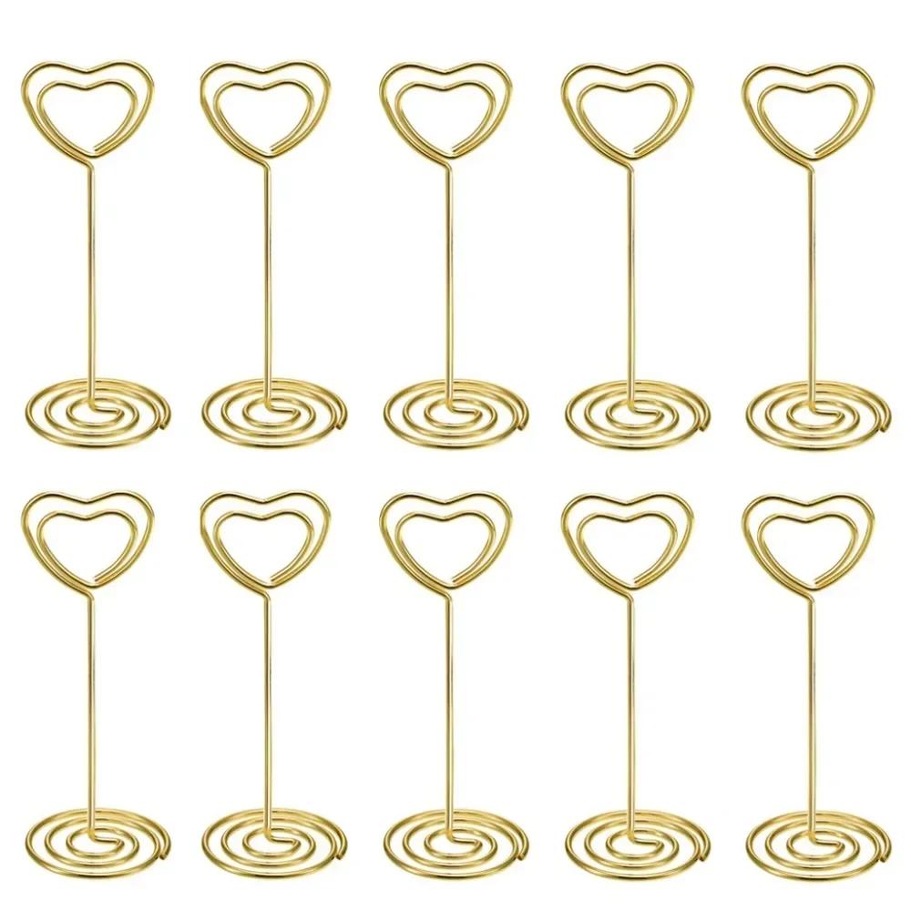 10pcs Heart Shape Table Number - đánh giá và giá Photography Names
