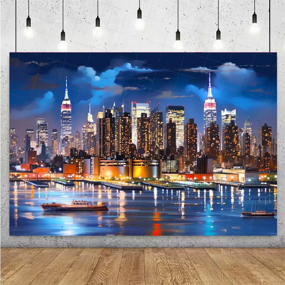 Night View High-Rise Building  - đánh giá và giá Photography New York