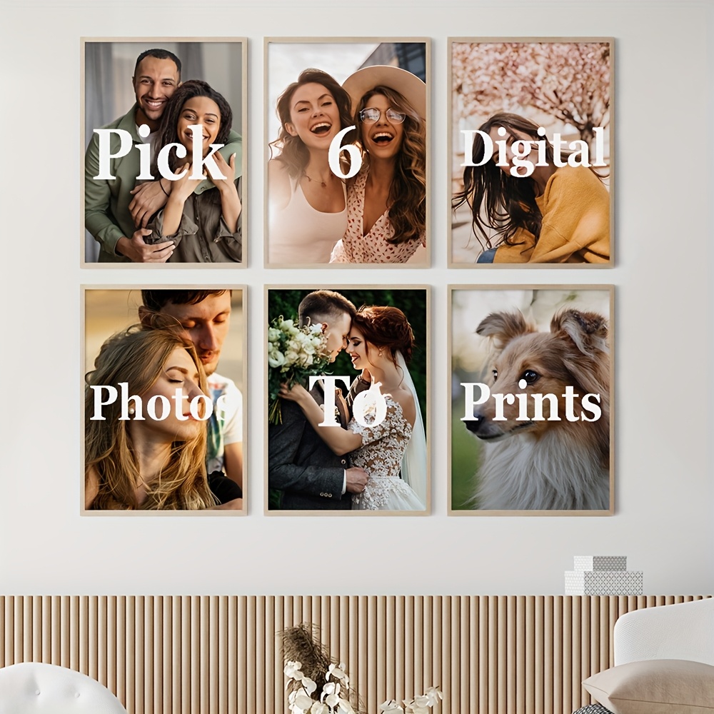 6pcs/set Custom Canvas Prints  - đánh giá và giá Photography Image